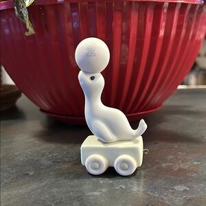 Precious Moments Birthday Train, Age 2, God Bless You On Your Birthday, Bisque